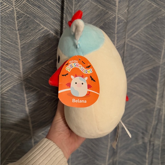 Squishmallows Red and Blue Cow Plush - Picture 3 of 3